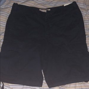 Navy Blue Cargo Shorts